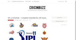 Desktop Screenshot of cricinbuzz.com